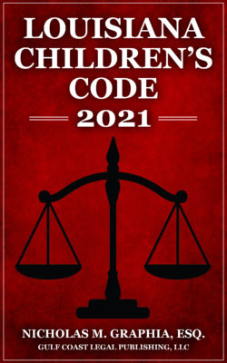 Louisiana Children's Code 2021 Cover