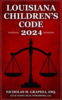 2024 Louisiana Childrens Code Book Cover