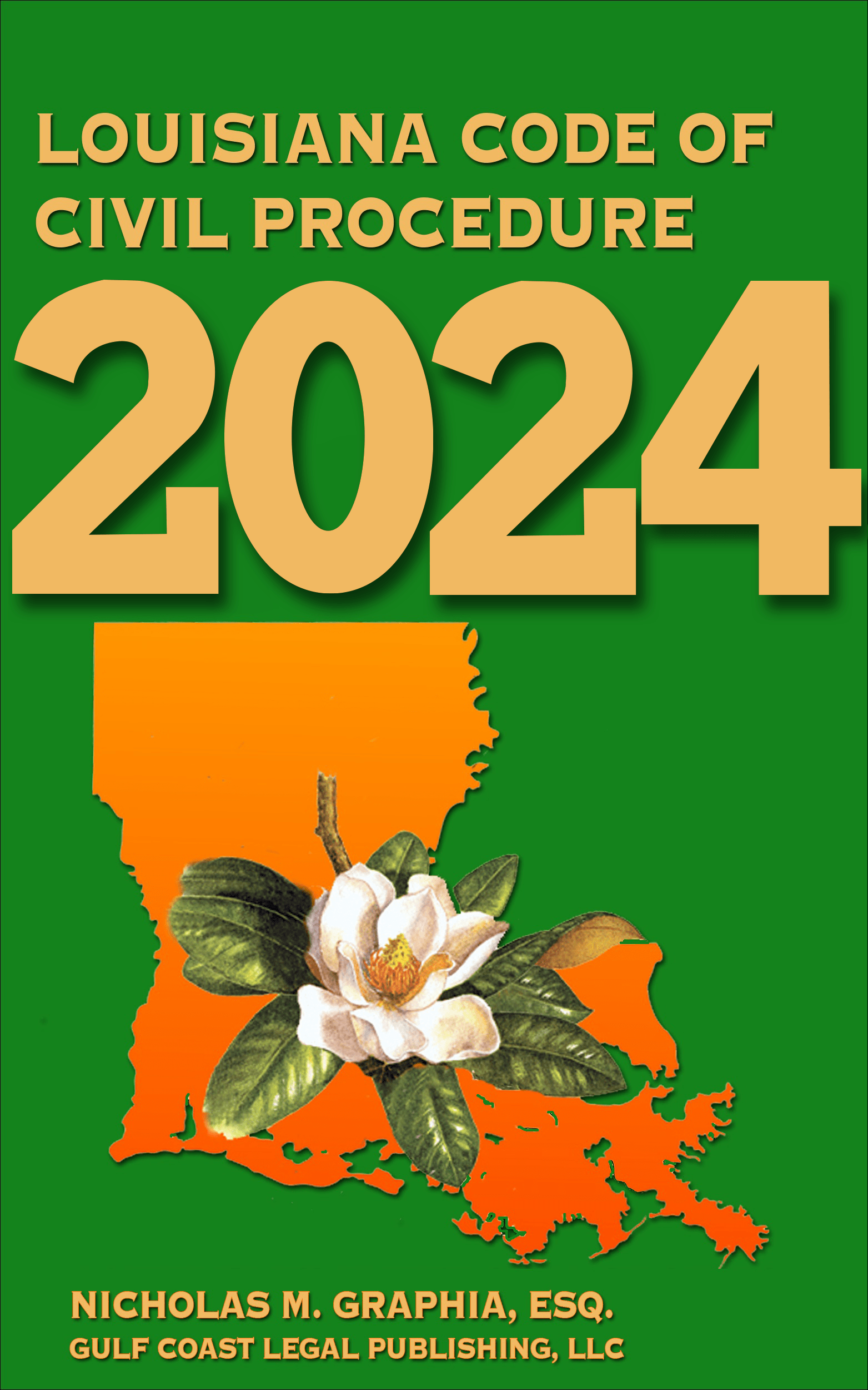 2024 Louisiana Code of Civil Procedure Book Cover